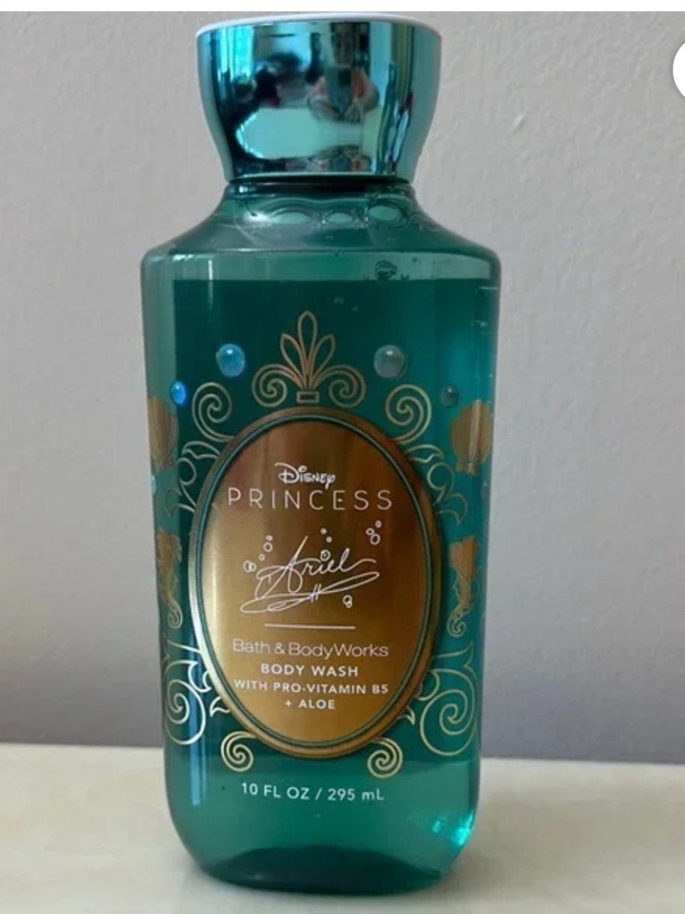 Bath & Body Works Disney Princess Ariel Body Wash - Teal 10oz  full size NEW - Picture 2 of 4